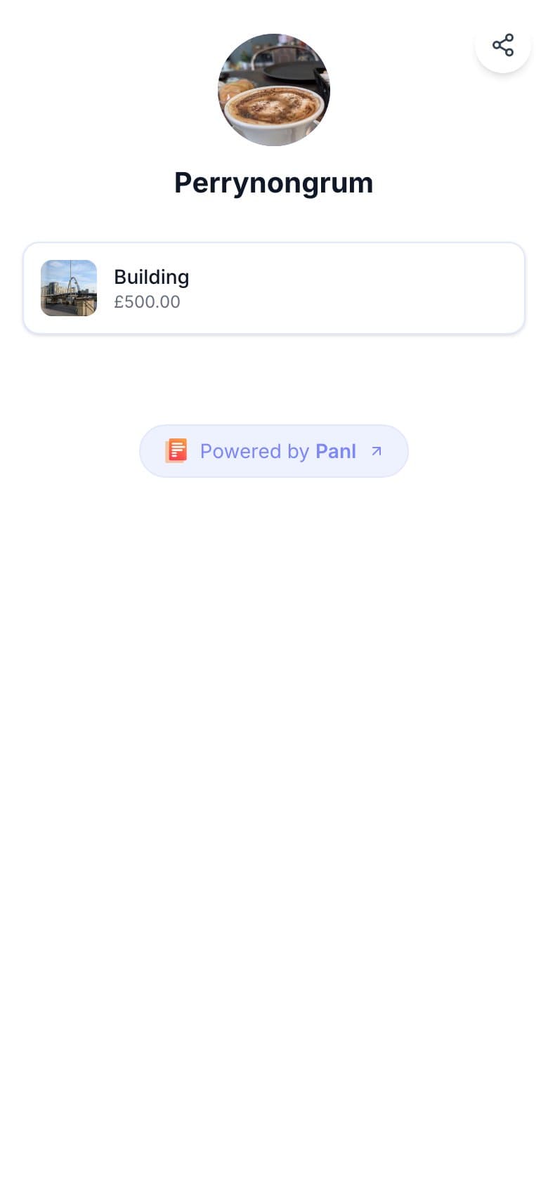 Perrynongrum's Panl store