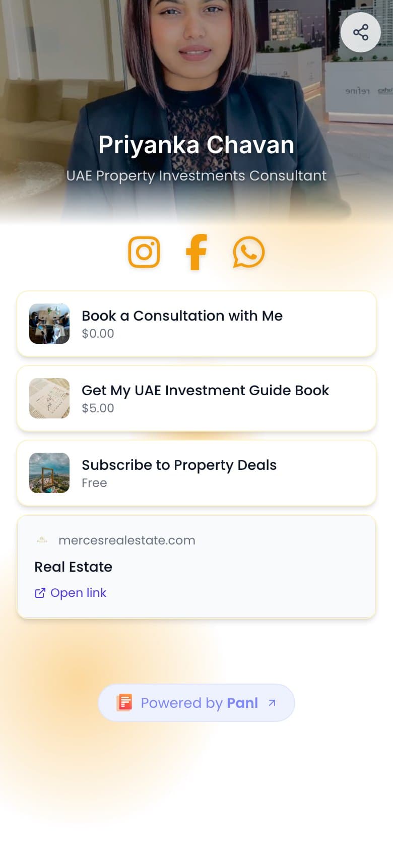 Priyanka Chavan's Panl store